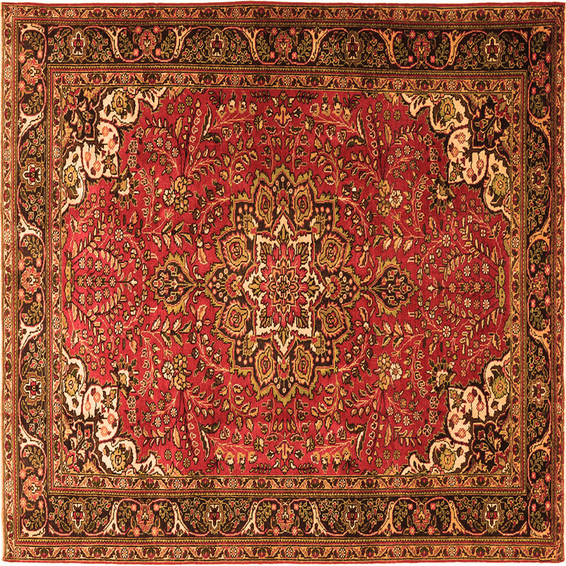 Tapis oriental rouge / brun Billiejoe