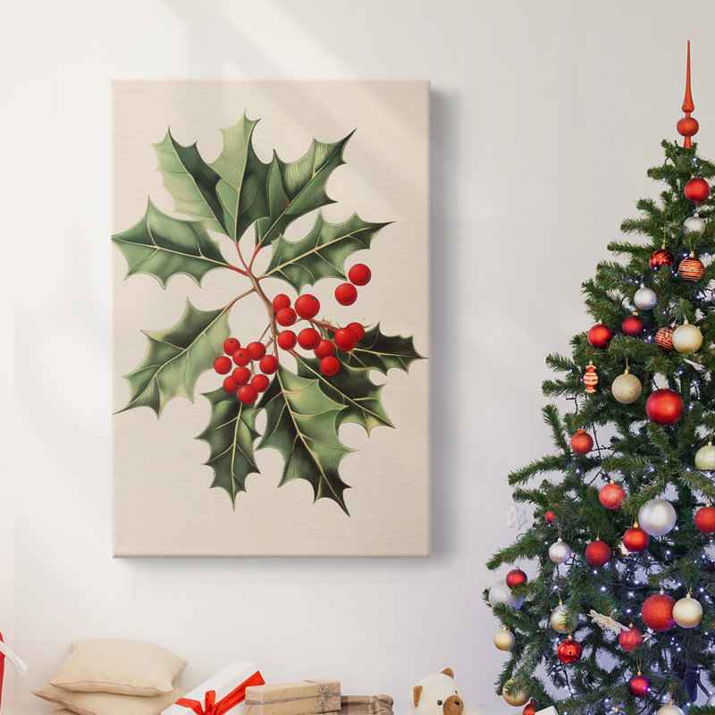Art des Fêtes de Noël - Toile tendue avec châssis - Série 2-XXIV