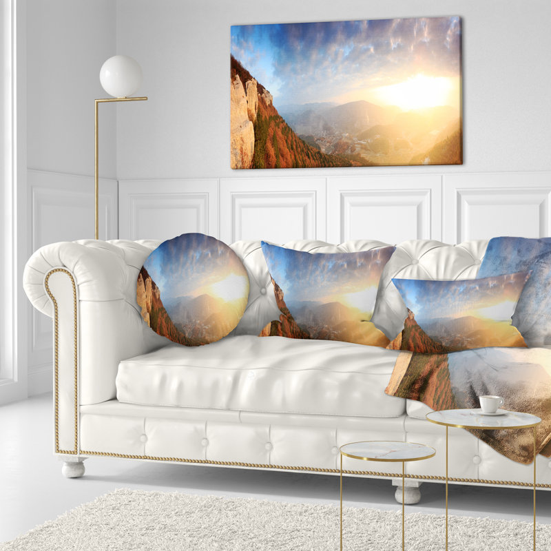 Housse de coussin rectangulaire pour l'intérieur de la grotte Eski Kermen