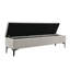 Banc de rangement rembourré 100% polyester Aquanette-734558941-734558936