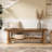 55" Farmhouse Dining Bench