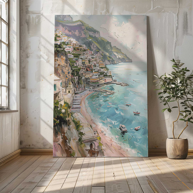 «Coastal Charm», grande impression sur toile, H 54 po x l 36 po