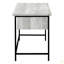 Bureau d'ordinateur, bureau personnel, ordinateur portable, tiroirs de rangement, L 55 po, travail, stratifié, métal, contemporain, moderne-1972669142