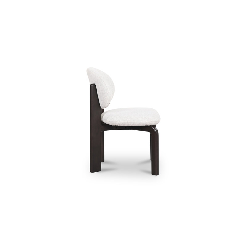 Sami Dining Chair Brown Set Of Two, White