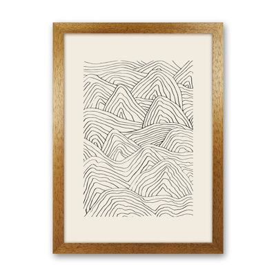 Organic Dunes 1 Piece Wall Art