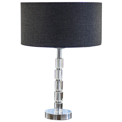 Lampe de bureau chromée 7 "Lola