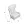 Fauteuil à oreilles en polyester de 33 po de large Casper