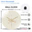 Horloge murale blanche en forme de tigre blanc
