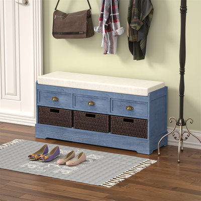 Banc de rangement avec tiroirs Maribelle