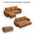 Sherry L Shaped Corduroy Sleeper Sectional With Storage Chaise , Ottoman And USB Charging-122875738