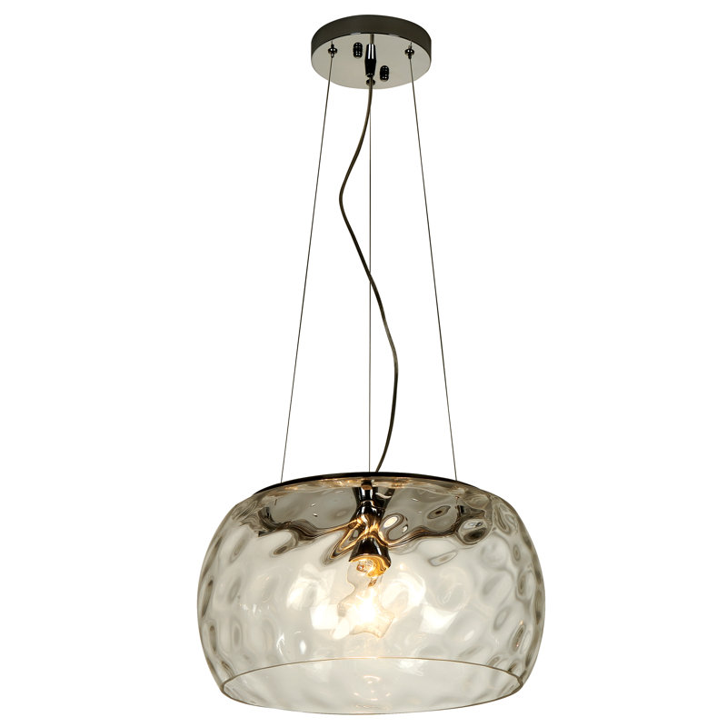 Luminaire tambour à tambour simple 1 lumières Caston