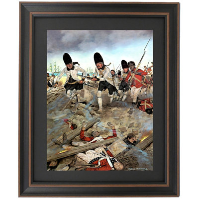 Spanish Troops At Pensacola By Hugh Charles Mcbarron