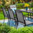 Ausby 8 - Person Patio Dining Set Umbrella Hole Included Rectangular Table