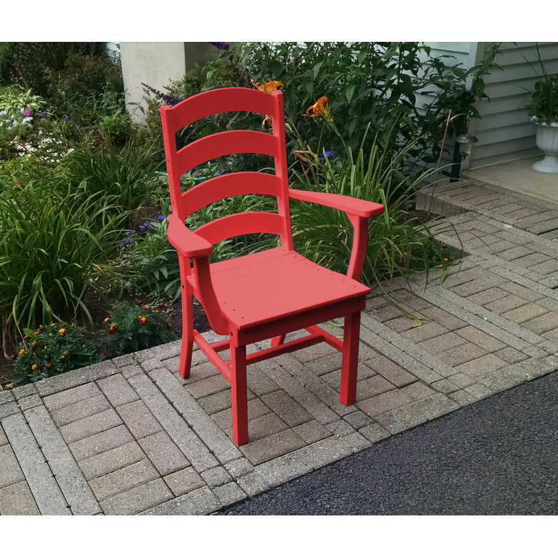 Chaise de patio Nettie, Rouge vif