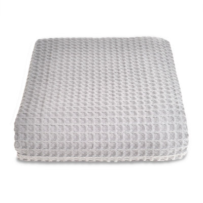 Hotel Waffle Blanket Bedspread