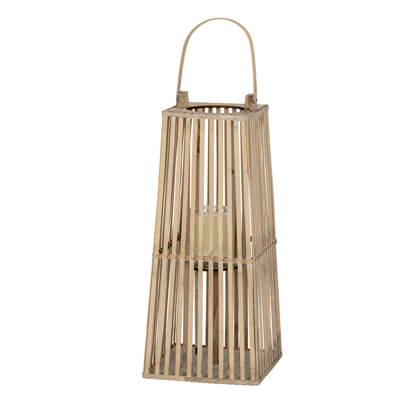 Andrian Wicker Candle Accessories, 57cm H x 26cm W x 26cm D