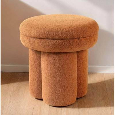 Chaise d'appoint à plateau rond