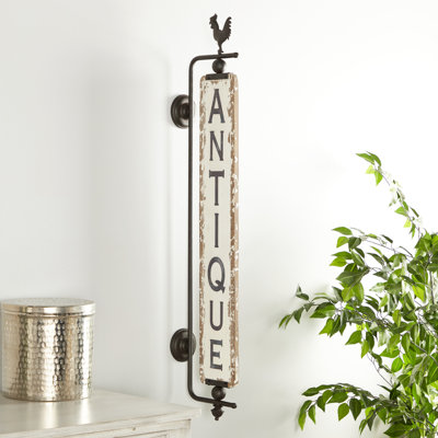 Farmhouse Wall Decor on Metal