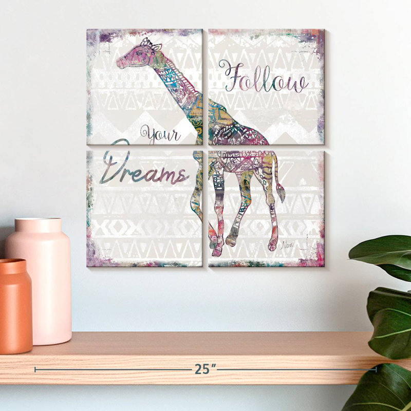 Brampt Boho Follow Your Dreams, 18" H x 18" W