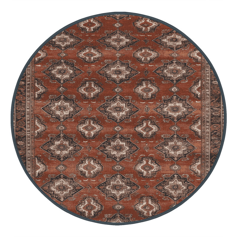 Tapis brun lavable à la machine