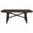 Reber 5 Piece Trestle Table Set w/ 4 Upholstered Chairs