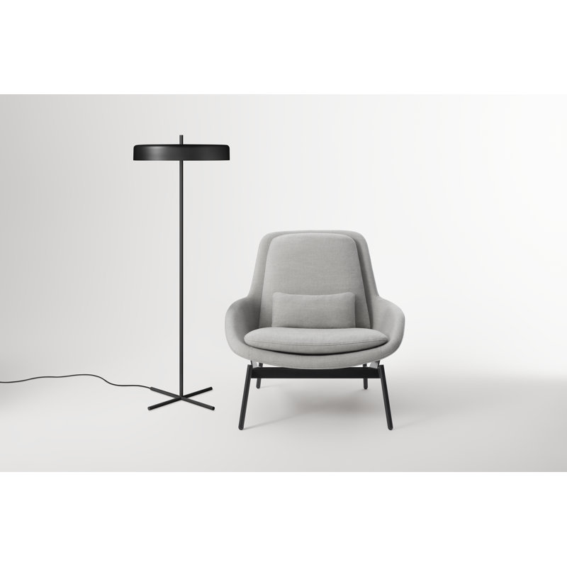 Bobber 57'' LED Traditional Floor Lamp, Black