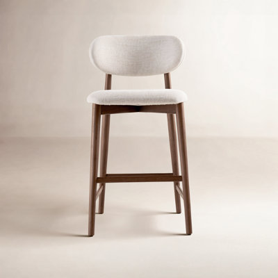 Lucia Bar/Counter Stool - Harvest Jute Seat - Ebano Frame