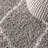 Cantera Shag Plush Tassel Moroccan Geometric Trellis Gray/Cream Rug-1039487250
