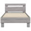 Vidaxl Bed Frame With Headboard Engineered Wood-98476593-98476598