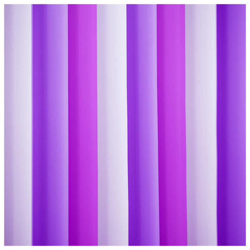 Tapis de bain mauve à rayures verticales, L 24 po x L 17 po