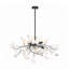 Lustre 8 lumières de luxe Ginkgo, laiton-130770261