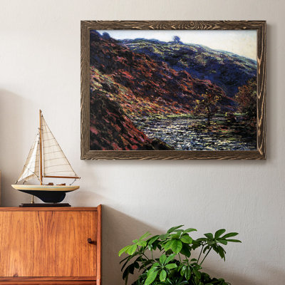 «Gorge of the Petite Creuse» par J Paul - reproduction d'un seul cadre photo sur toile