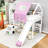 Articia Wooden Loft Bed With Slide And Storage-1751393653-1751393544