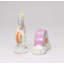 Ensemble salière et poivrière 2 pièces Unicorn Over the Rainbow