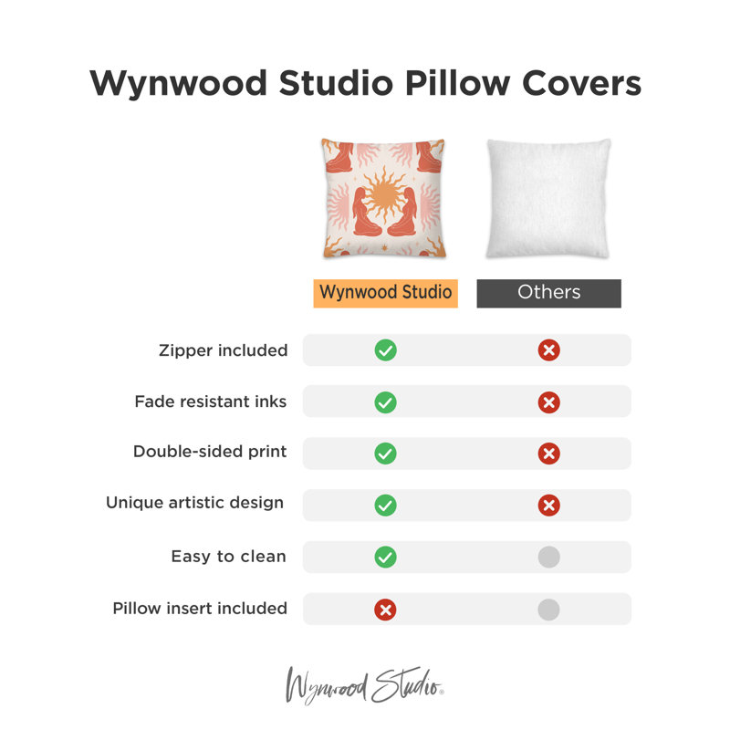 Geometric Pillow Cover