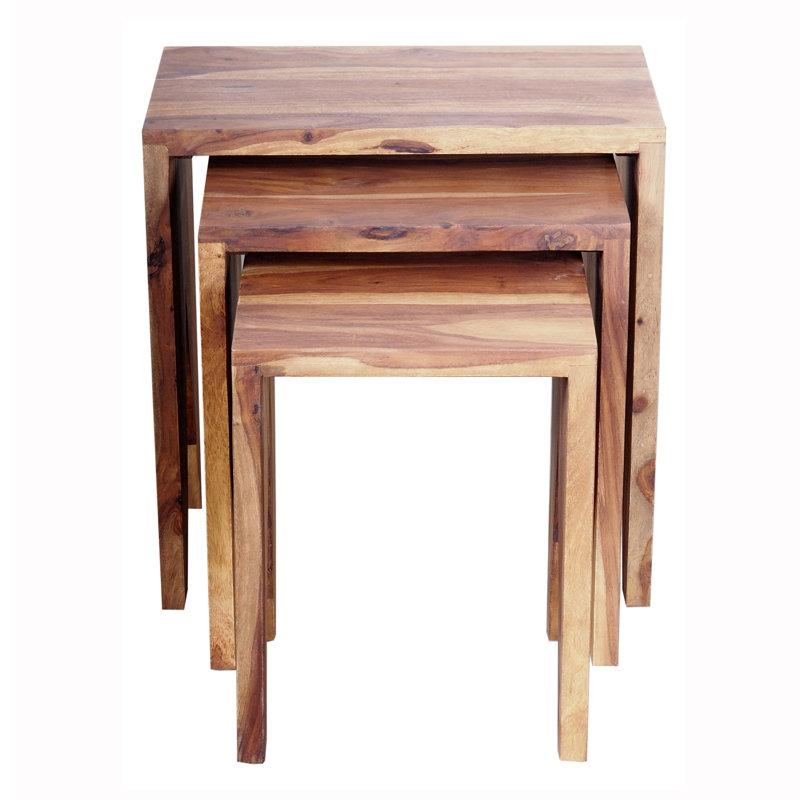 Solid Wood Nesting Tables