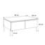 Four Leg Coffee Table with Storage