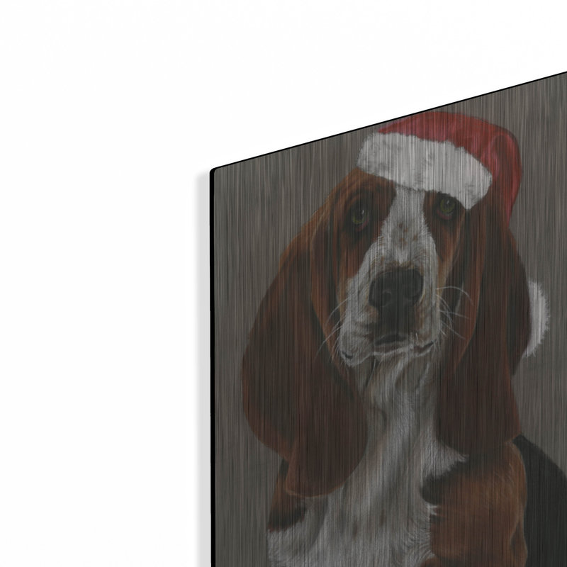 Winston Porter «All Dressed Up» par Barbara Keith, art mural en métal, H 24 po x l 16 po