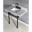Carrara Marble 36" Single Bathroom Vanity Set-30370530