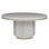 Athens Oak Round Solid Wood Dining Table