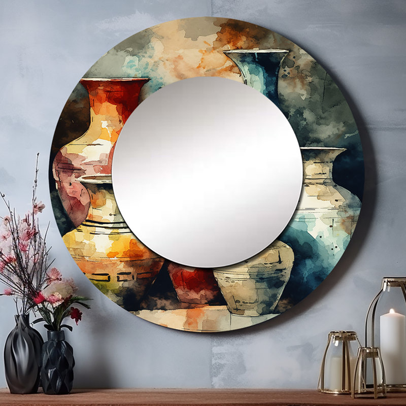 Art mural en poterie de Princeten, 23 po x 23 po