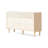 Modern Crystal-cream Solid Wood Accent Cabinet