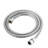 Wall Mounted Shower Kit - Stainless Steel Slide Bar, 7 Spray Patterns, 5" Abs, 1.8 Gpm, Dual Shower, Finish 7-Setting 26" Drillless Abs Head, , Spa System-127377207