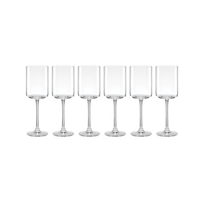 Lenox Tuscany Classics Straight Set Of 6 Wine Glasses - White