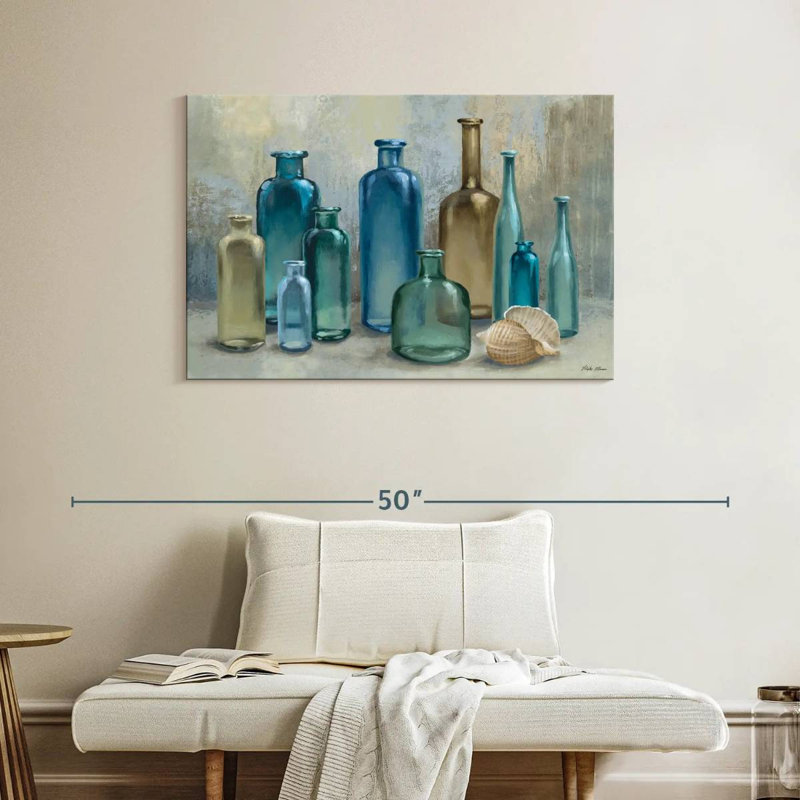 Bouteilles en verre Senne, H 26 po x l 39 po