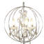 Lampe sur pied traditionnelle en chrome de 61 po Donleavy