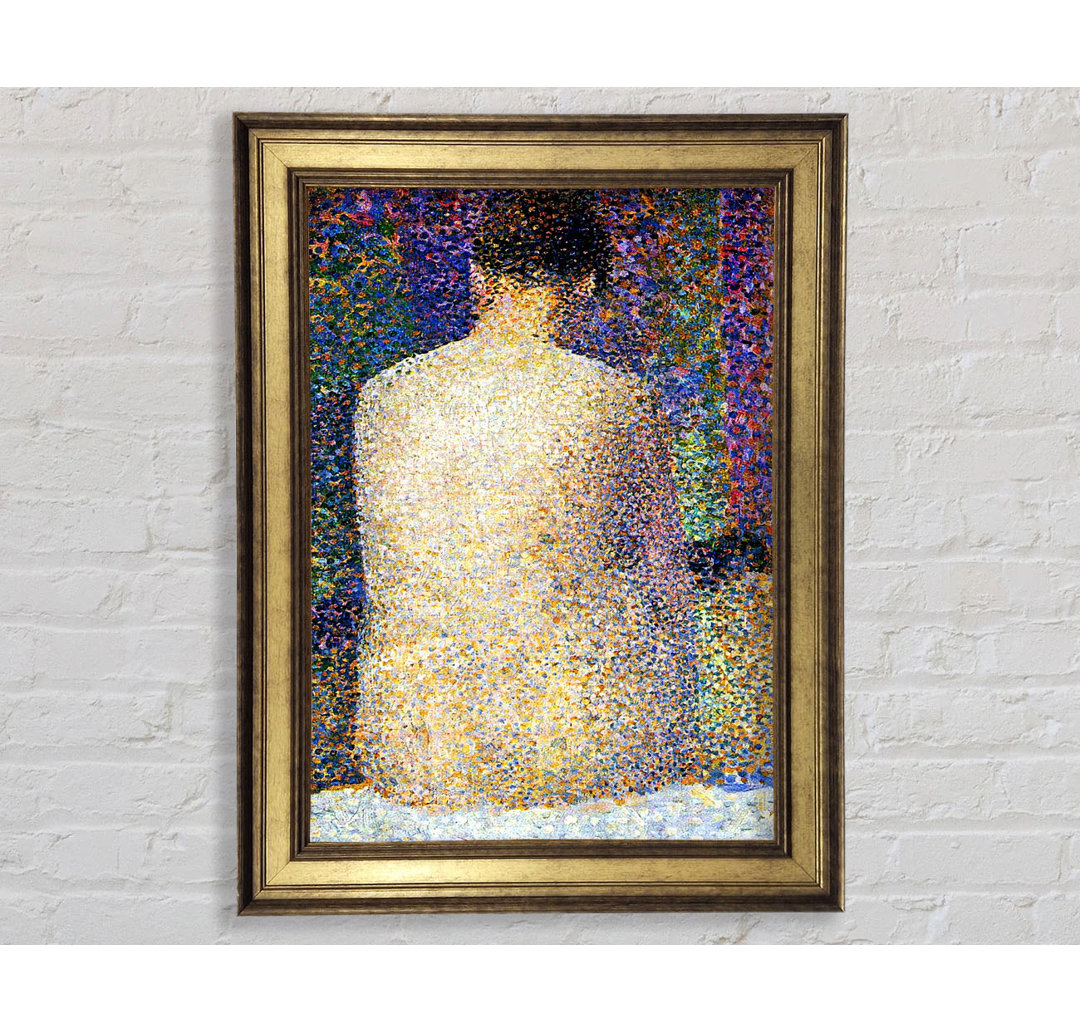 Seurat Studie eines Modells 2 - Druck