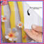 Rideau de douche à fleurs très long-971893807