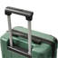 Valise de transport rigide de 20 pouces, valise légère en ABS durable avec roulettes pivotantes, verrou TSA intégré, 2 cubes de rangement, vert