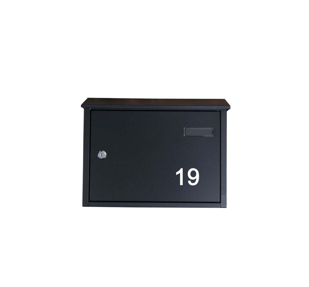 Guse Locking Wall Mounted Letter Box